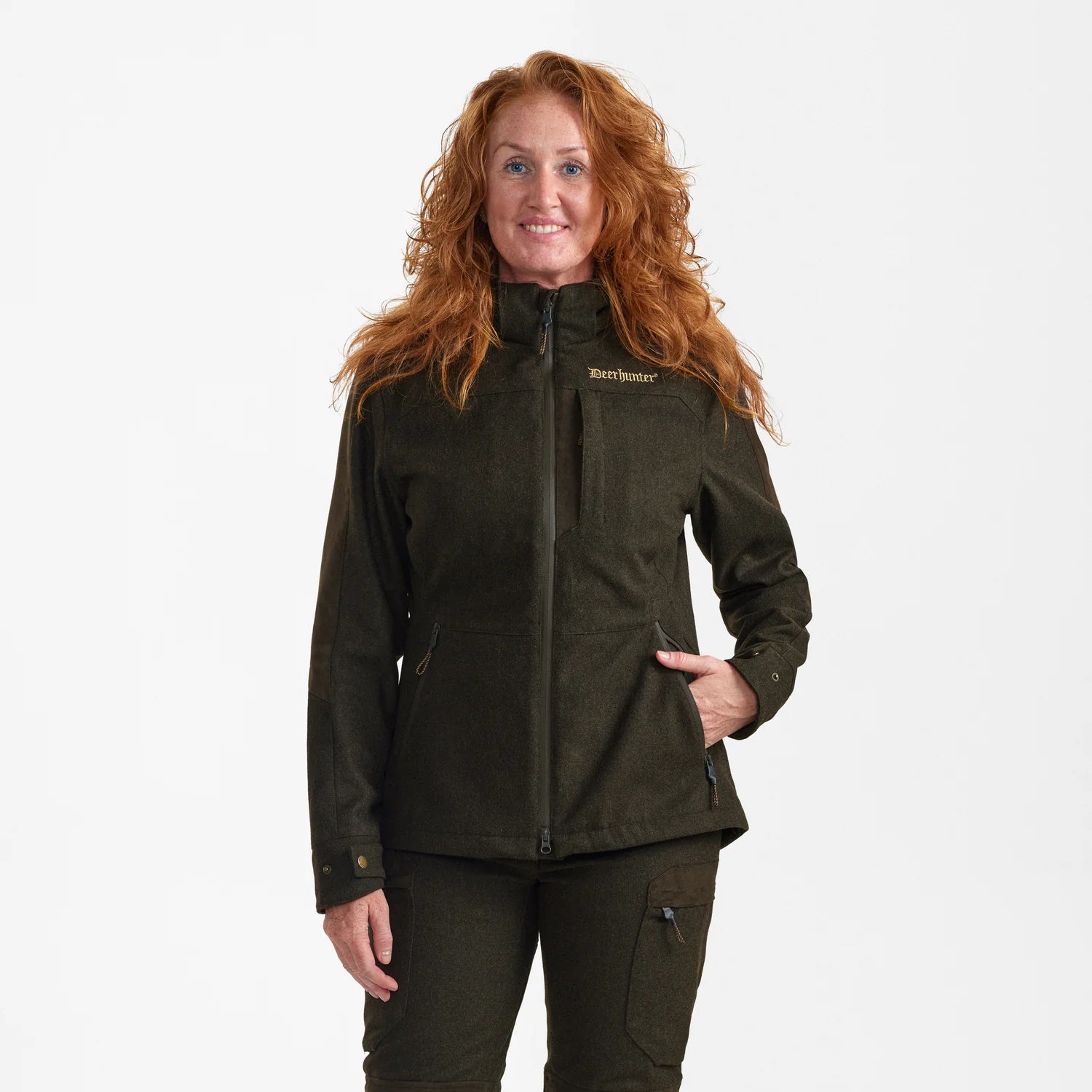 Lady Tatra Active Jacka - Loden Wood - modell framifrån
