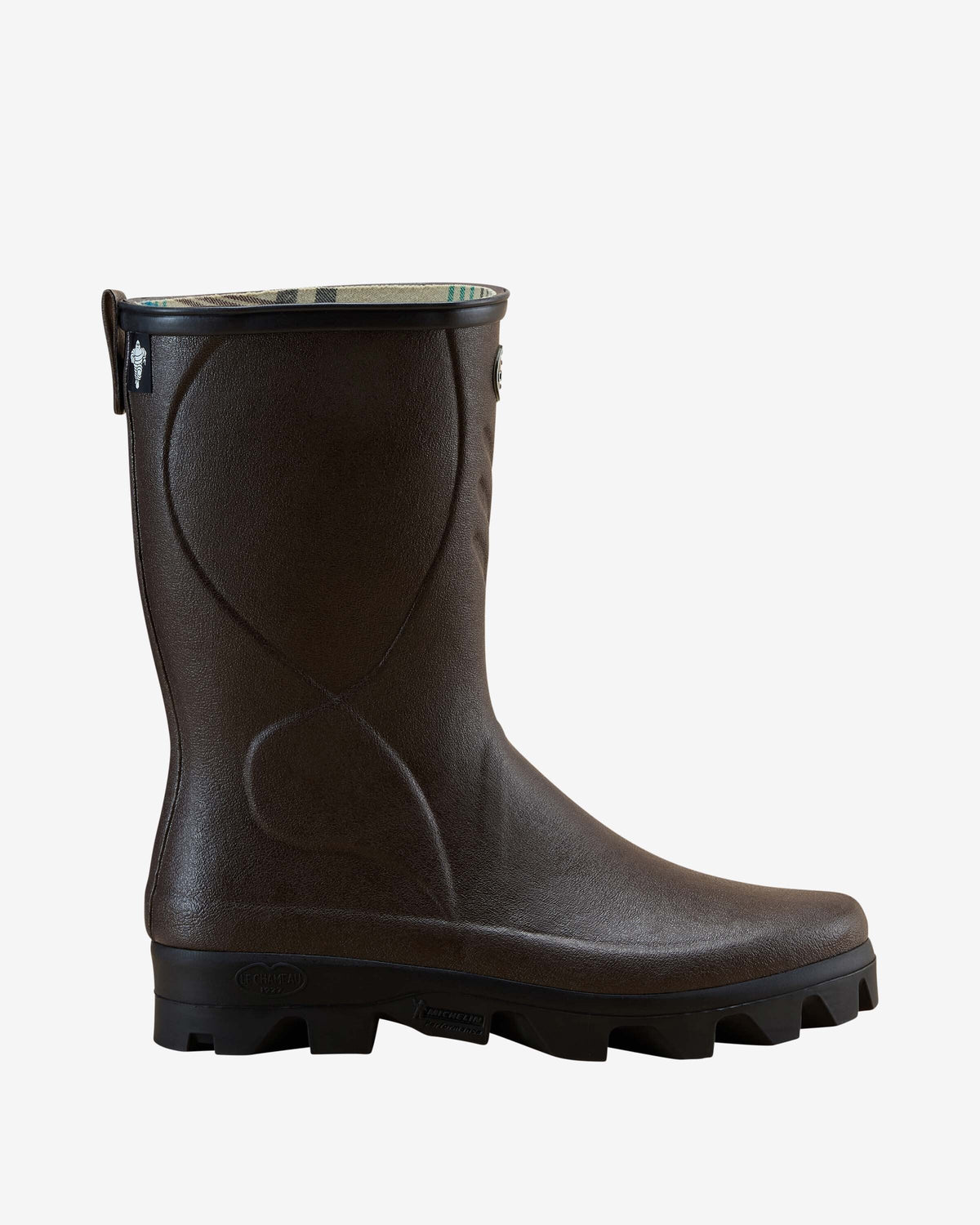 Men's Cérès Jersey Lined Low Boot - Marron Foncé
