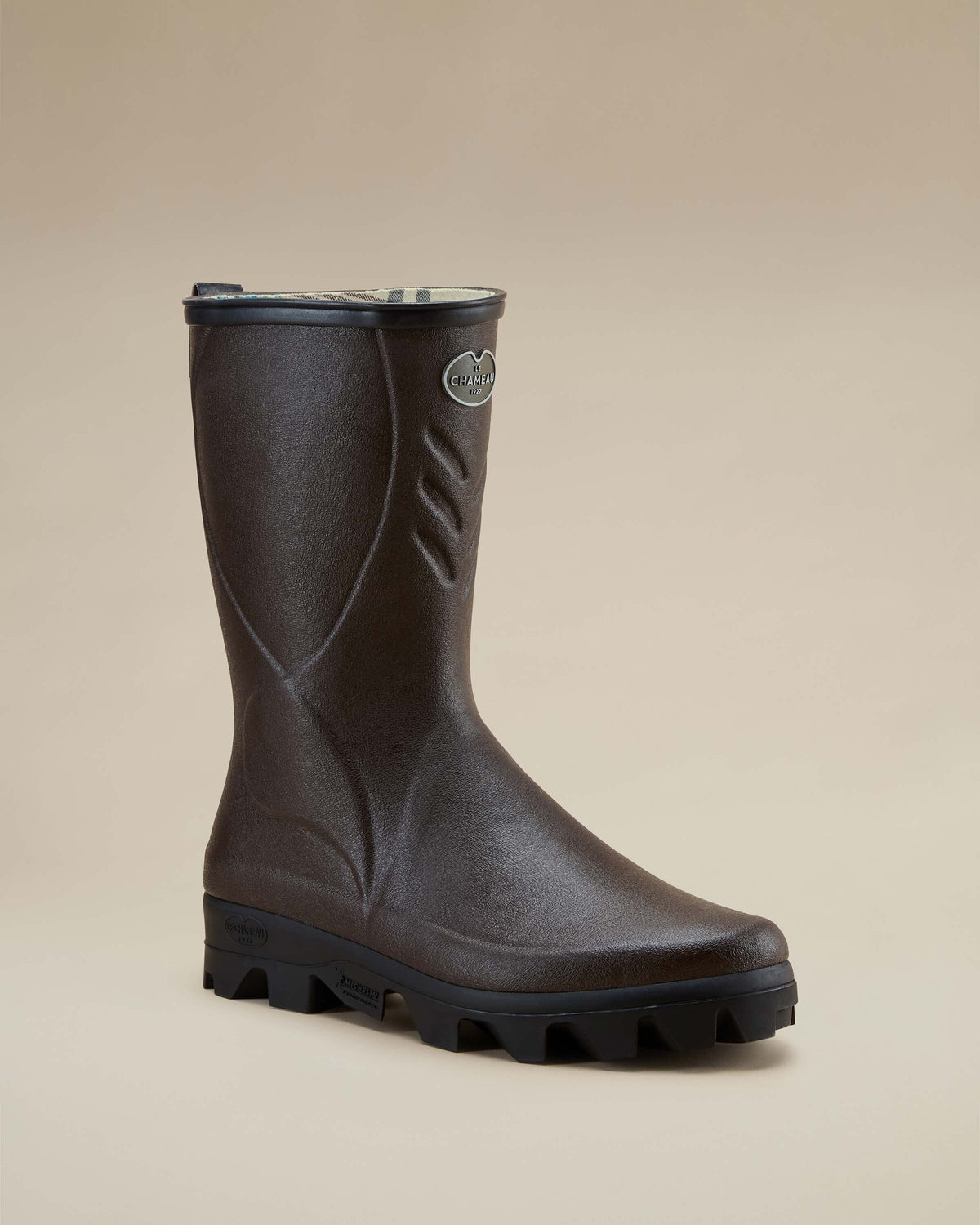 Men's Cérès Jersey Lined Low Boot - Marron Foncé