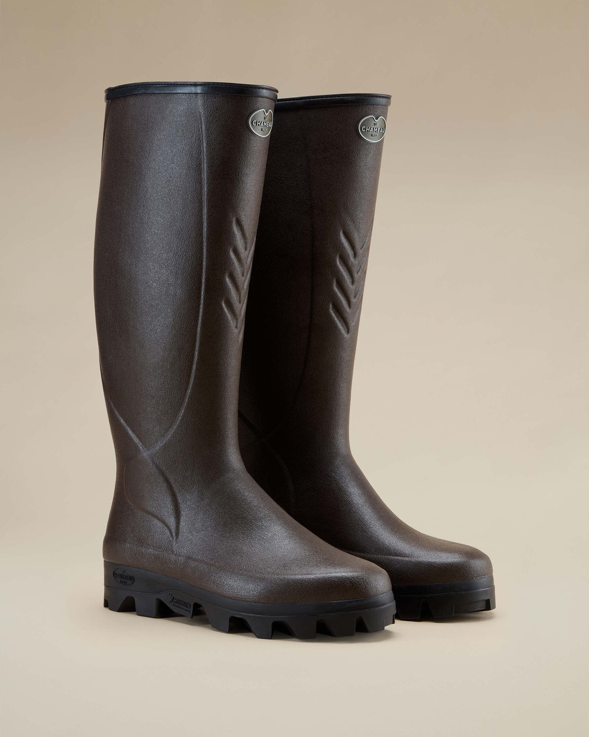 Men's Cérès Neoprene Lined Boot - Marron Foncé