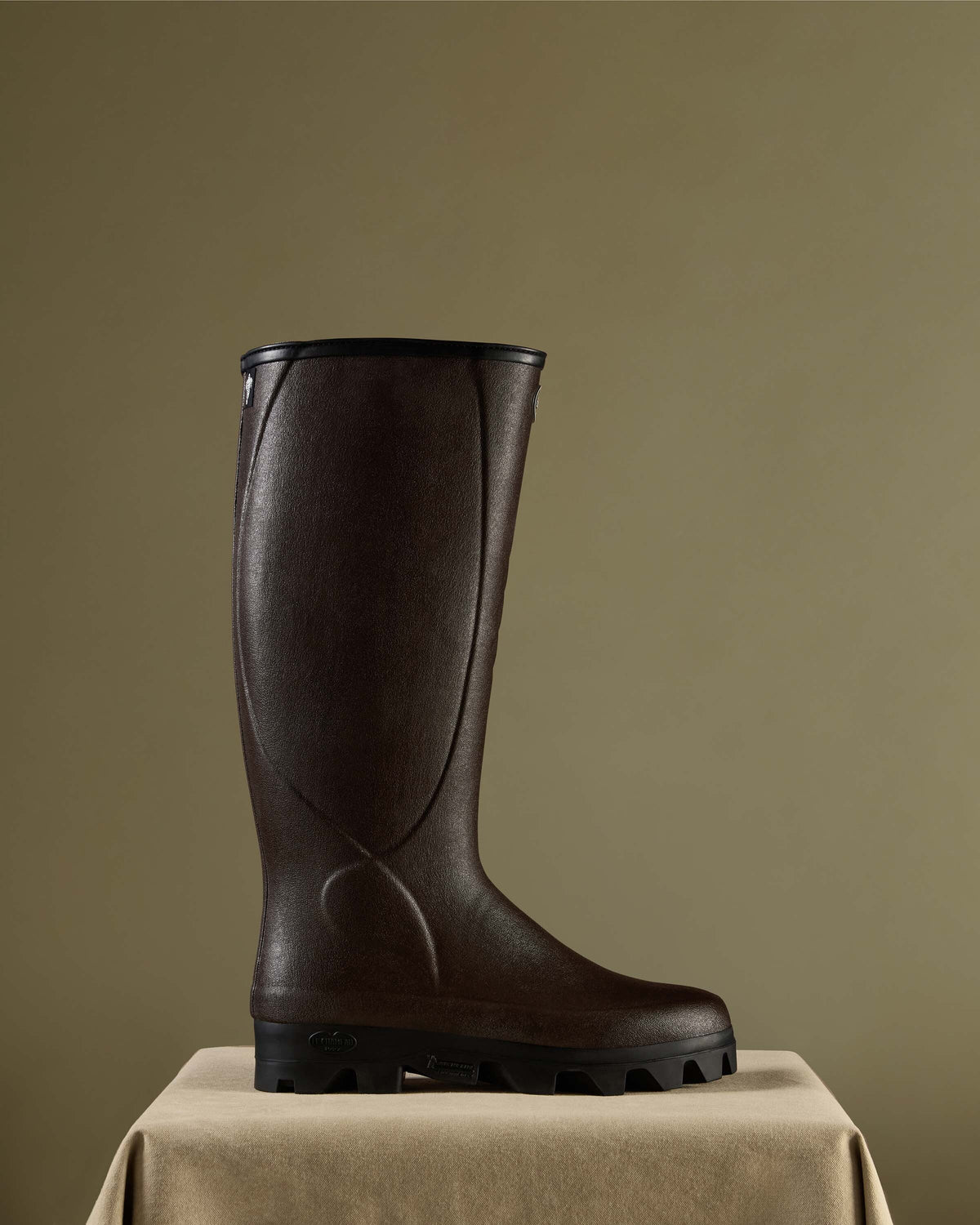 Men's Cérès Neoprene Lined Boot - Marron Foncé