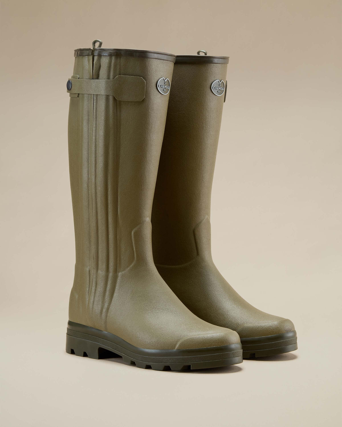 Men's Chasseur Leather Lined Boot - Vert Vierzon