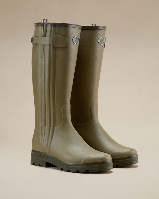 Men's Chasseur Leather Lined Boot - Vert Vierzon