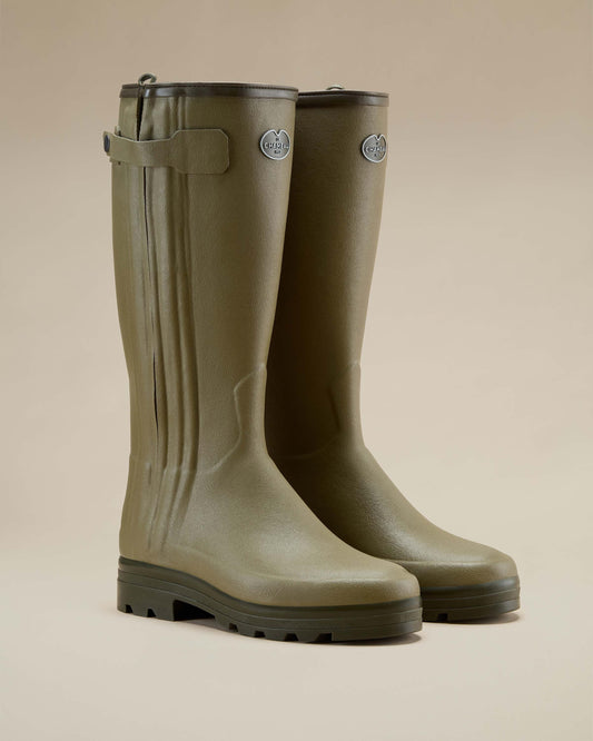 Men's Chasseur Neoprene Lined Boot - Vert Vierzon
