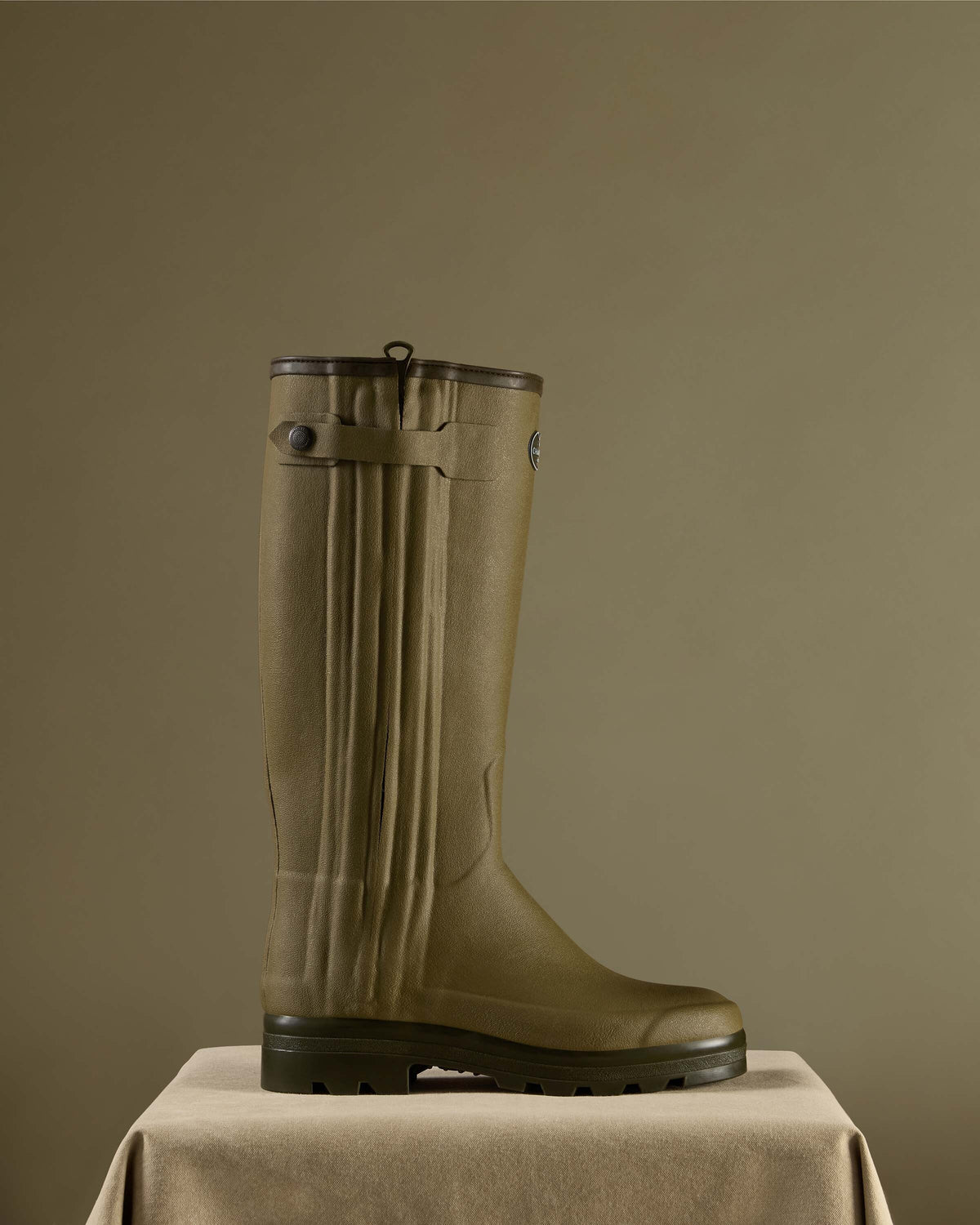 Men's Chasseur Neoprene Lined Boot - Vert Vierzon
