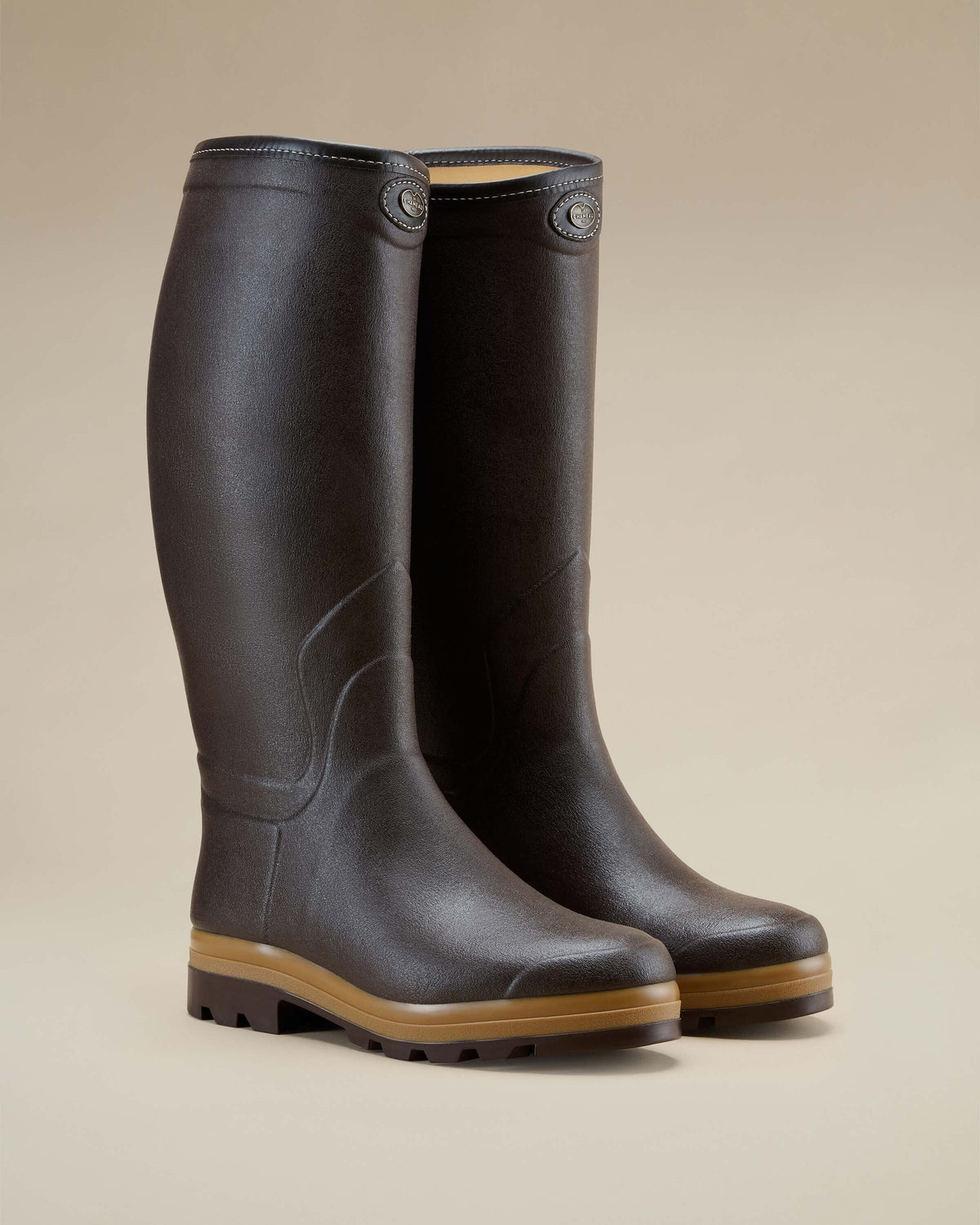 Men's Saint-Hubert Heritage Leather Lined Boot - Marron Foncé