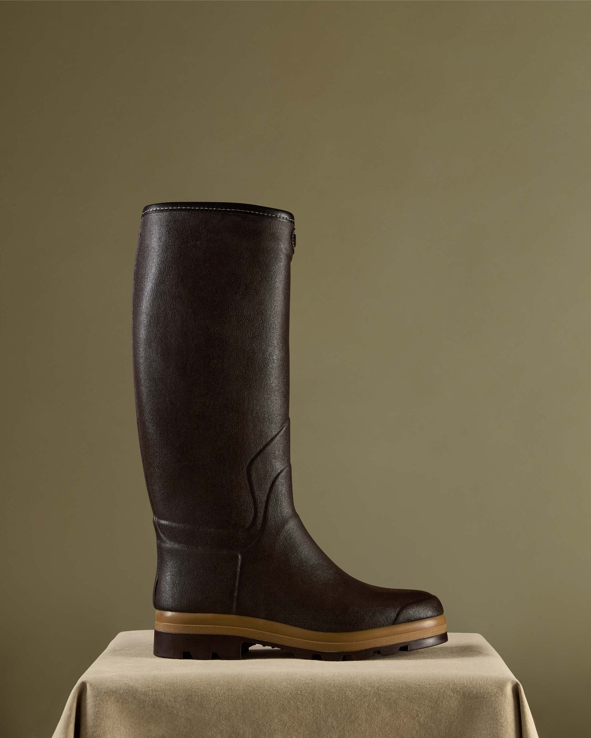 Men's Saint-Hubert Heritage Leather Lined Boot - Marron Foncé