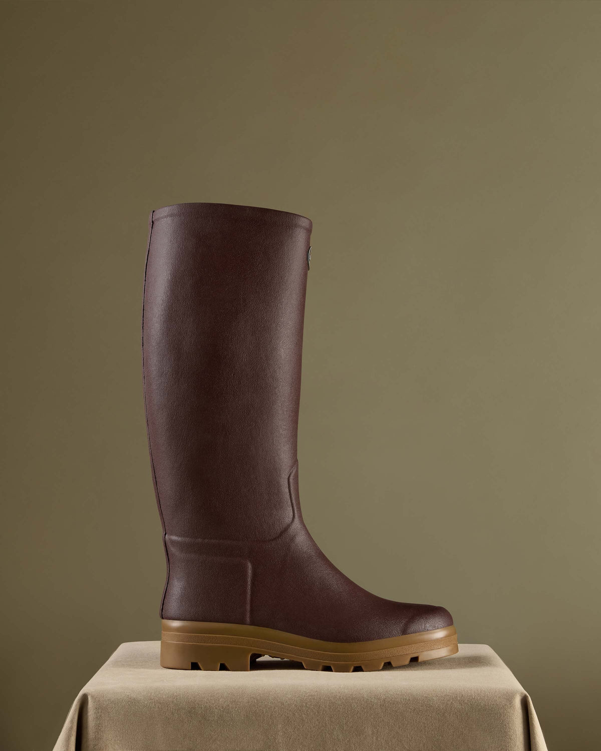 Men's Saint-Hubert Leather Lined Boot - Marron