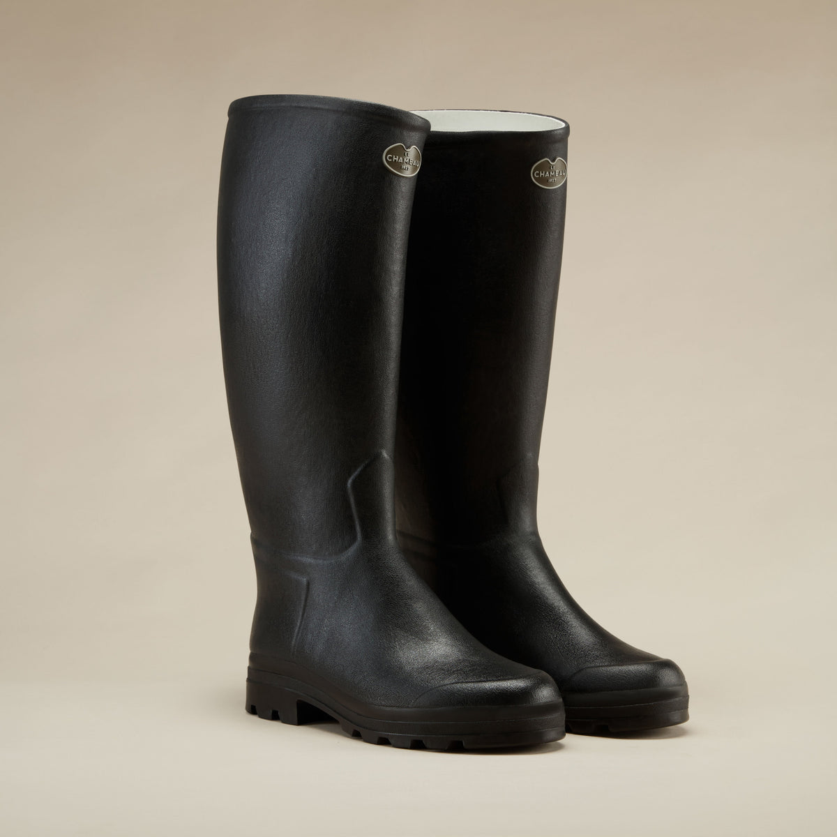 Men's Saint-Hubert Leather Lined Boot - Noir