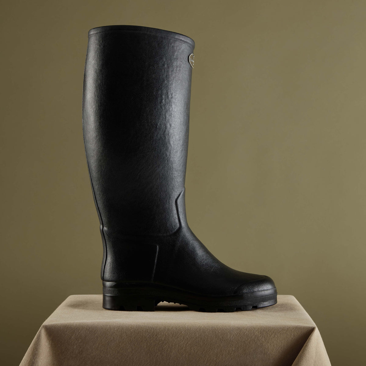 Men's Saint-Hubert Leather Lined Boot - Noir