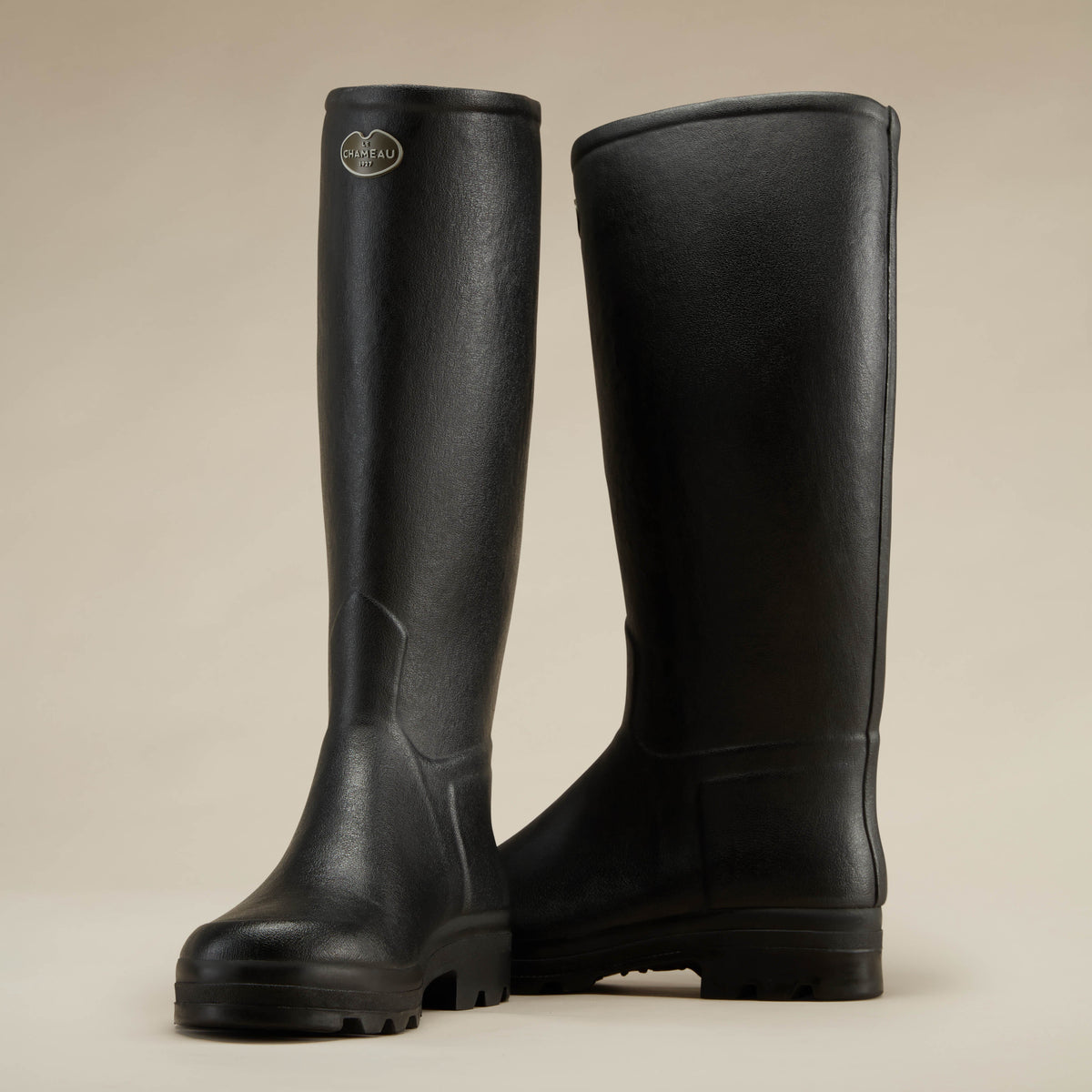 Men's Saint-Hubert Leather Lined Boot - Noir