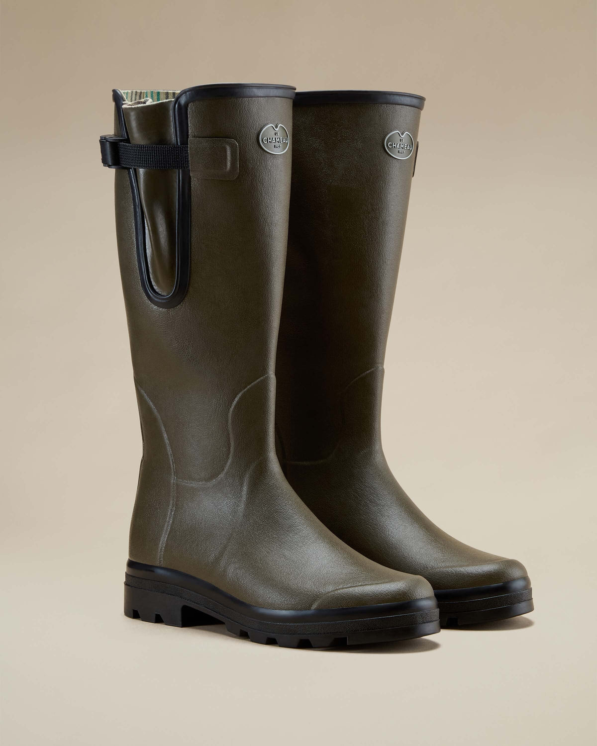 Men's Vierzon Jersey Lined Boot - Vert Chameau