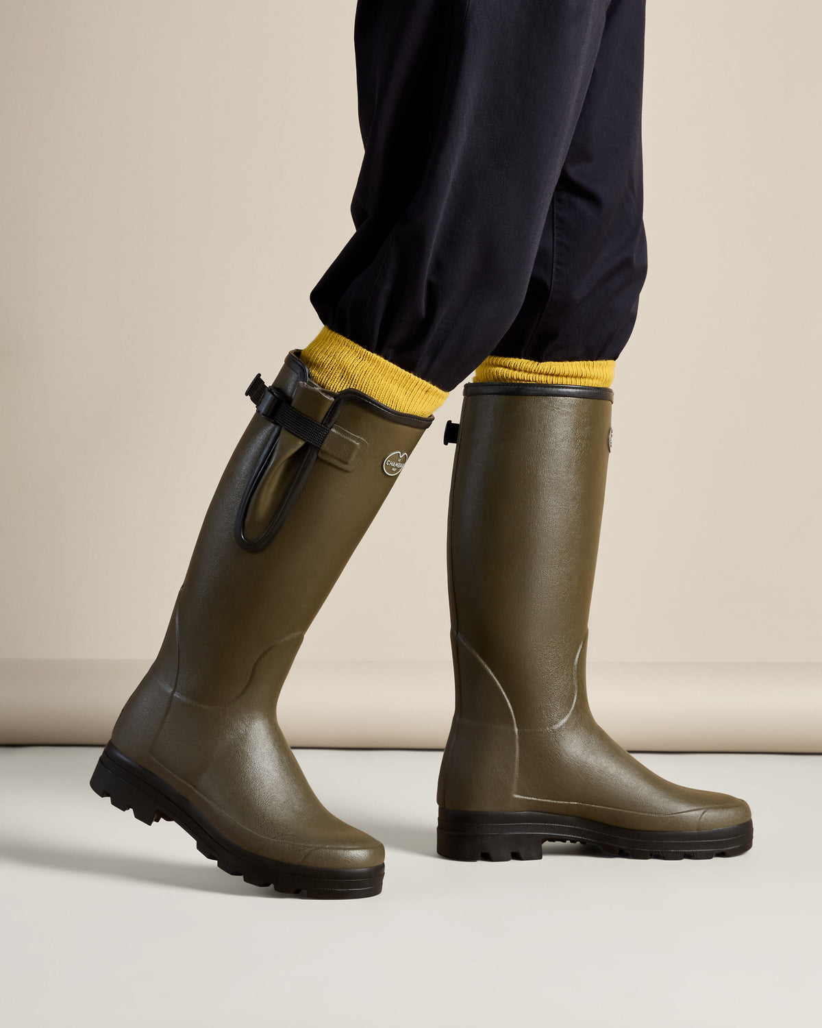 Men's Vierzonord Neoprene Boot - Vert Chameau / Black