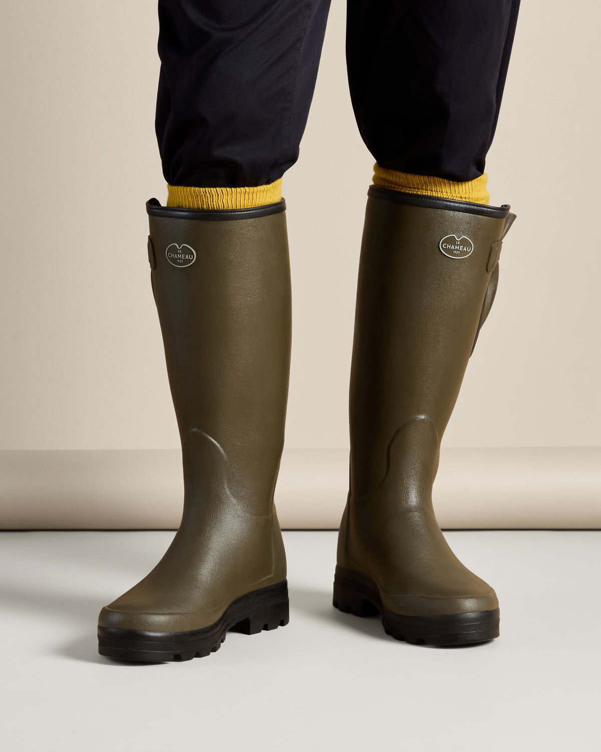 Men's Vierzonord Neoprene Boot - Vert Chameau / Black