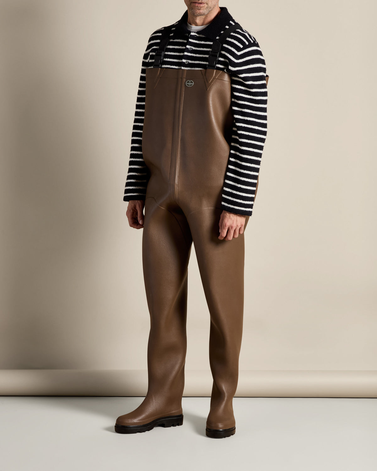 Mer Renforcé Waders - Marron