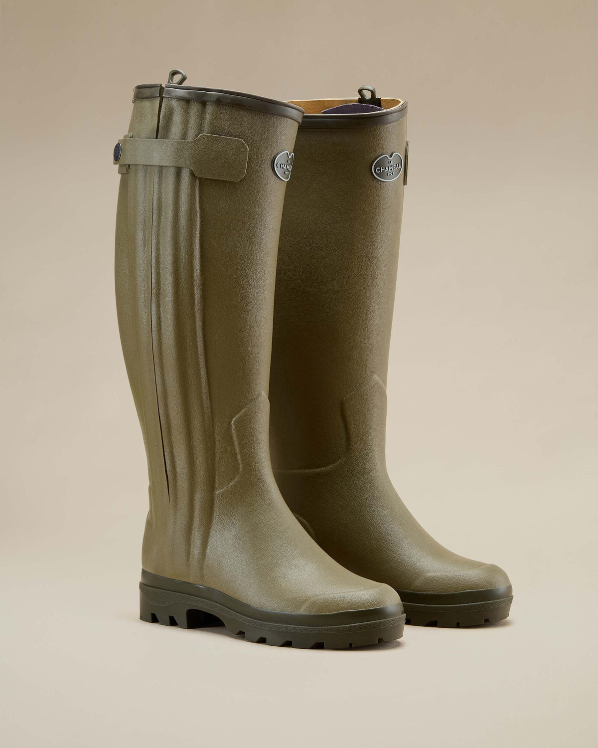 Women's Chasseur Leather Lined Boot - Vert Vierzon