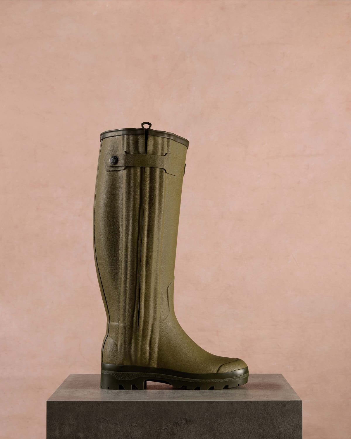 Women's Chasseur Leather Lined Boot - Vert Vierzon