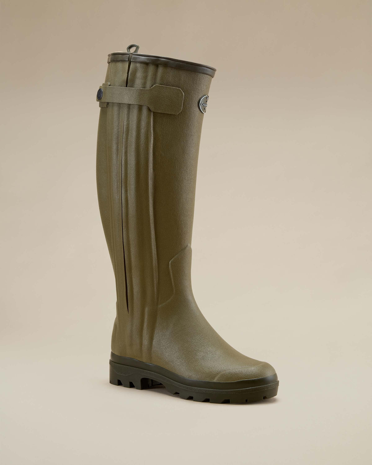 Women's Chasseur Leather Lined Boot - Vert Vierzon