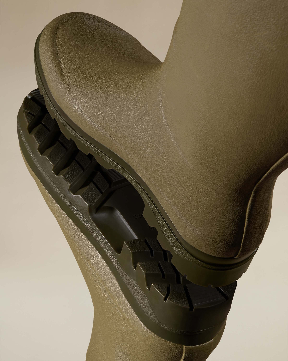 Women's Chasseur Neoprene Lined Boot - Vert Vierzon / Black