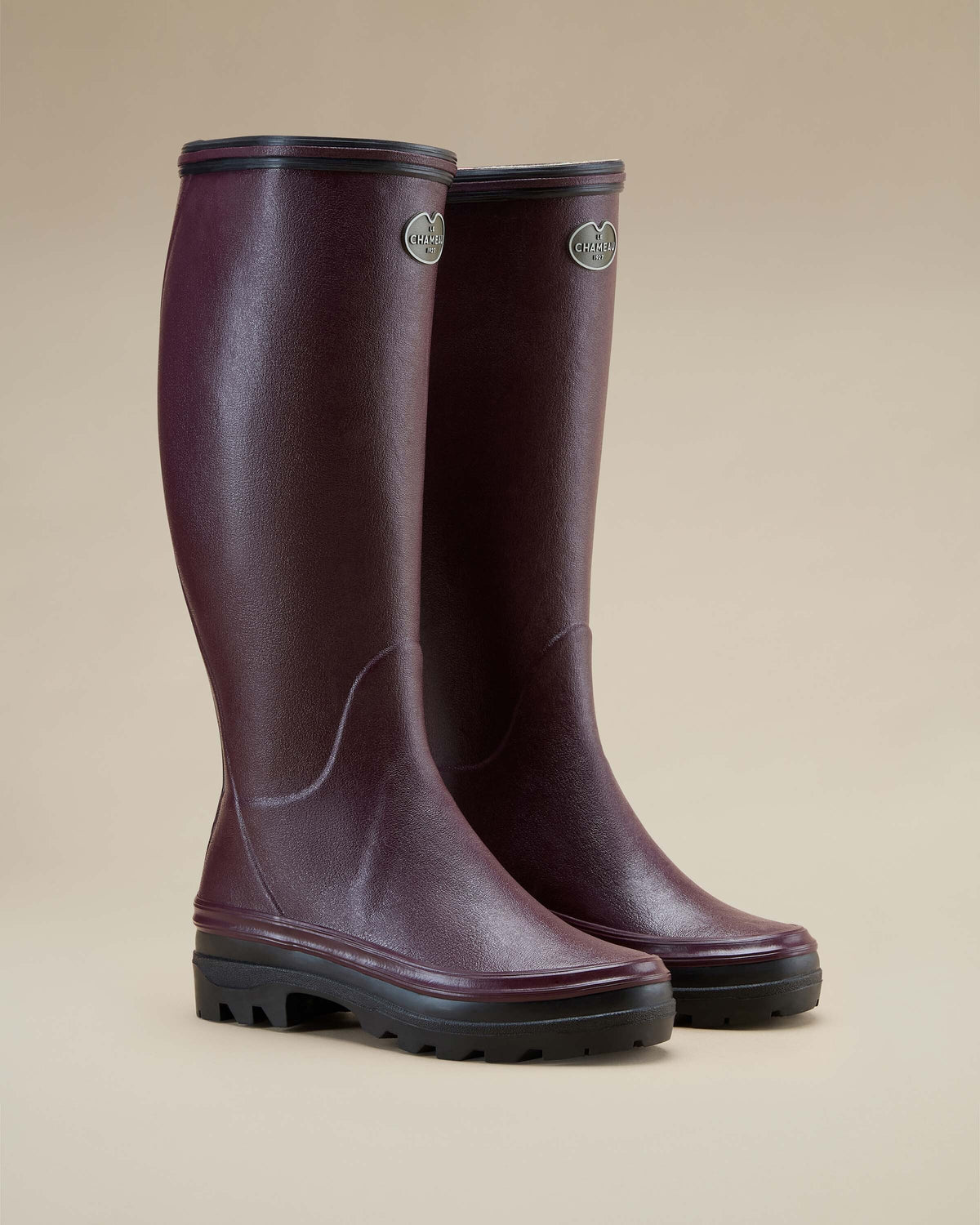 Women's Giverny Jersey Lined Boot - Cherry