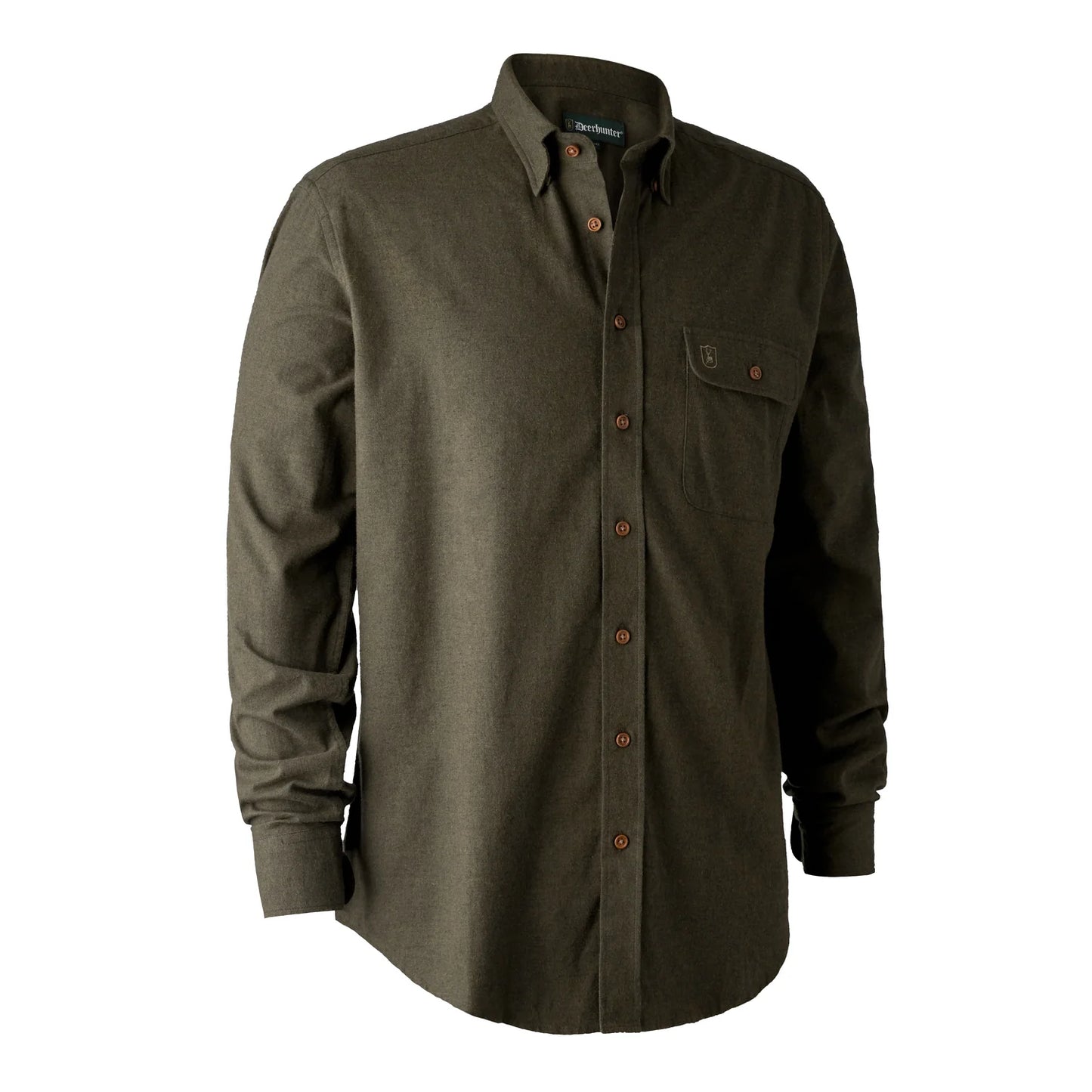 Liam skjorta - Tarmac Green - framifrån