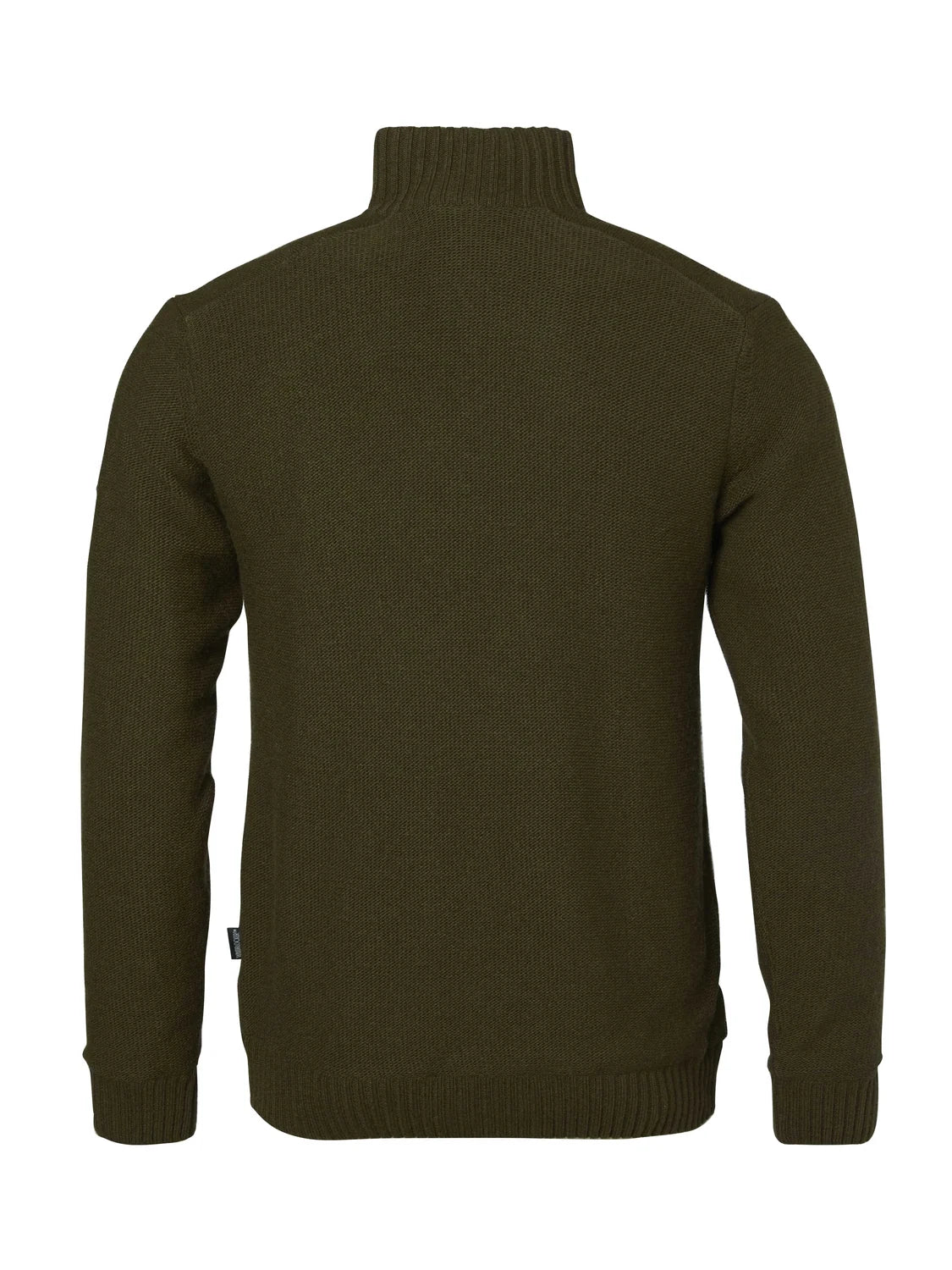 Loxley Windblocker Wool Pullover Men - Forest Green - 2