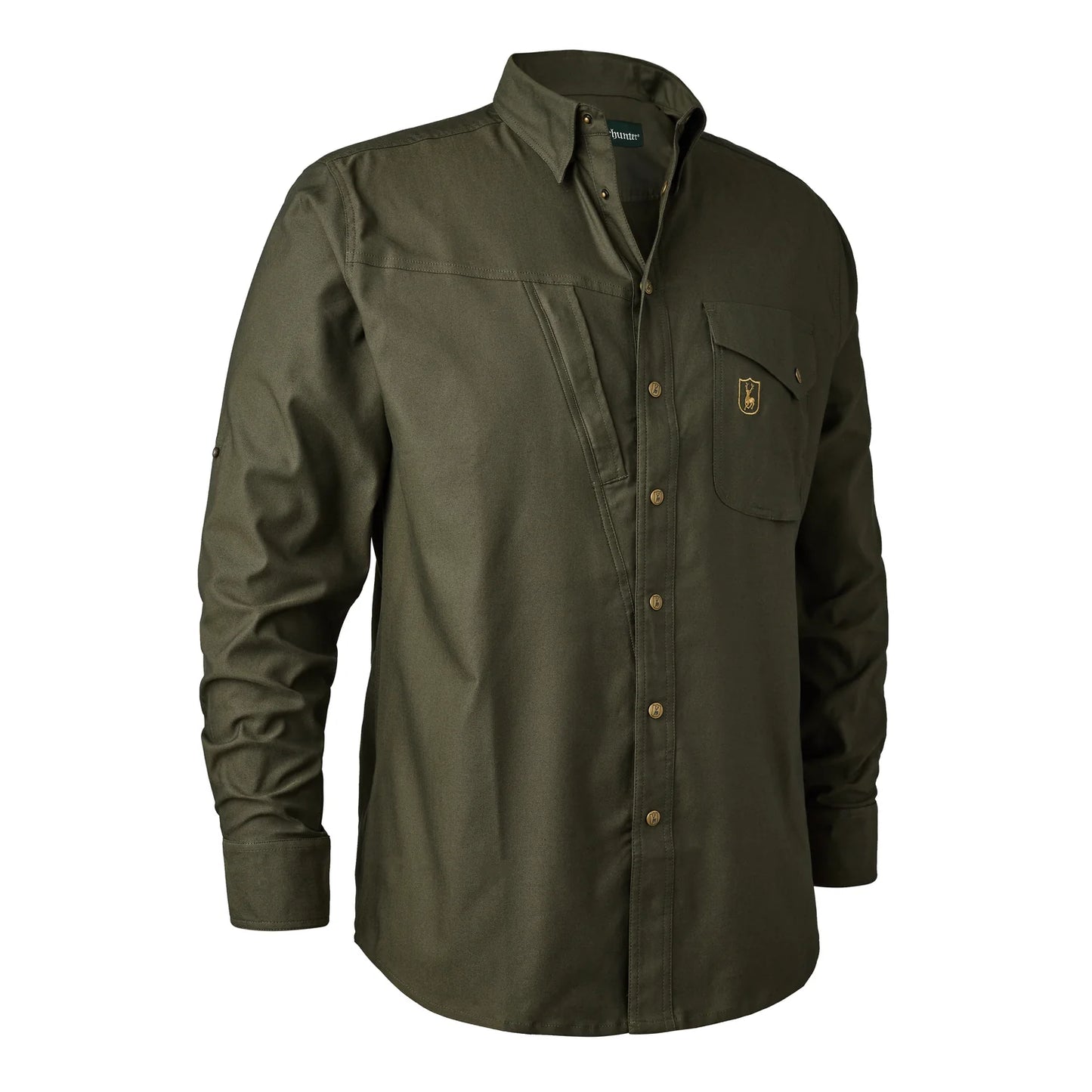Matobo Skjorta - Forest Green - framifrån