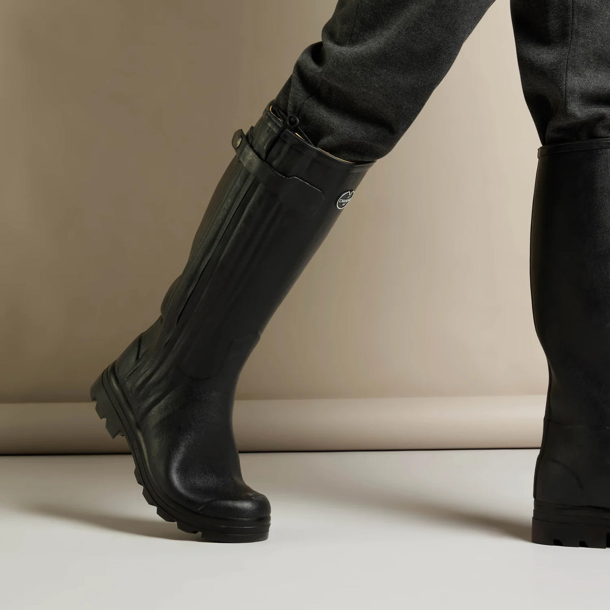 Men's Chasseur Leather Lined Boot - Noir