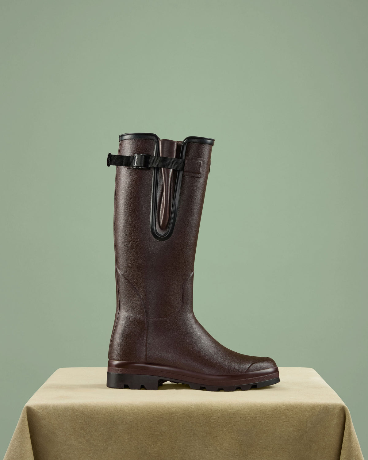 Men's Vierzon Jersey Lined Boot - Marron Foncé / Héritage Tartan