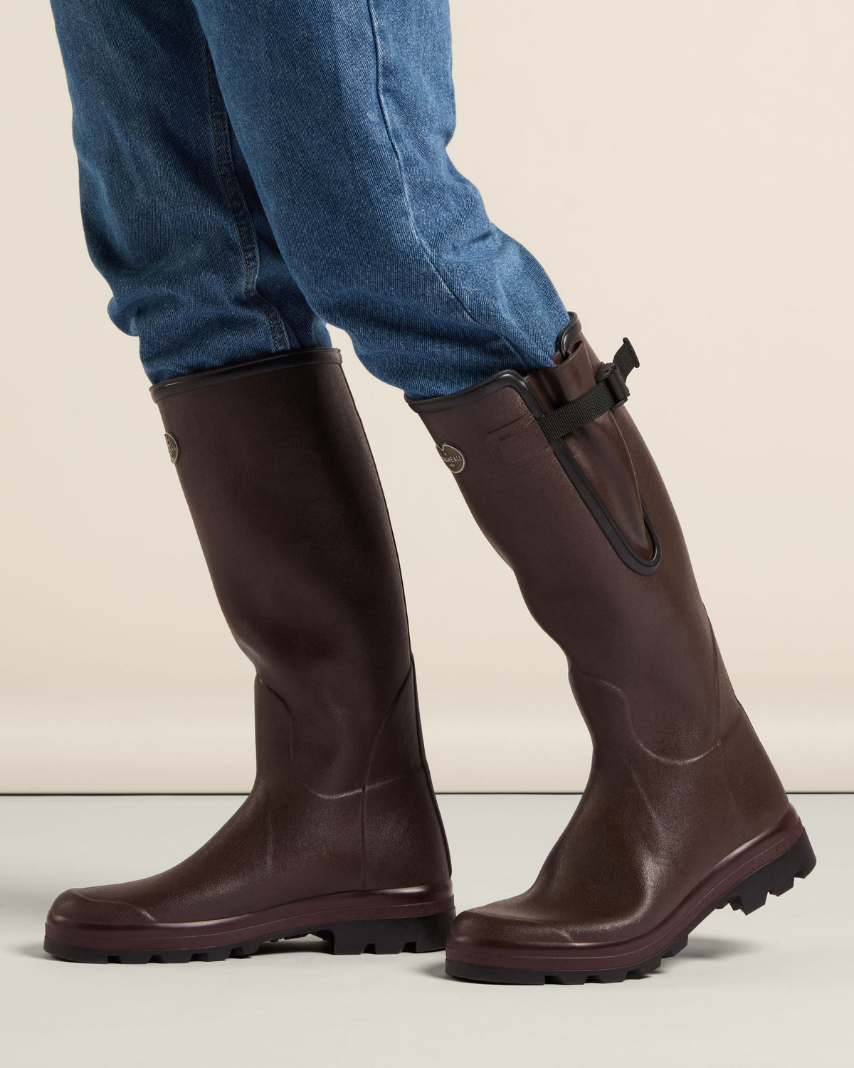 Men's Vierzon Jersey Lined Boot - Marron Foncé / Héritage Tartan