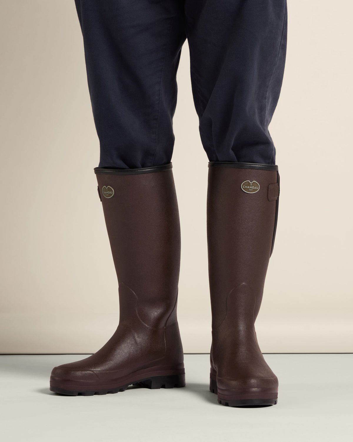 Men's Vierzonord Neoprene Boot - Marron Foncé / Black