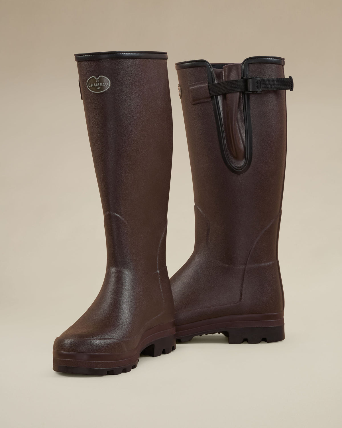 Men's Vierzonord Neoprene Boot - Marron Foncé / Black