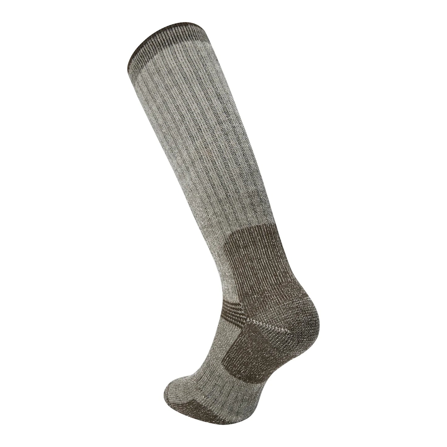 Merino Ull Sockor - Art Green - bakifrån