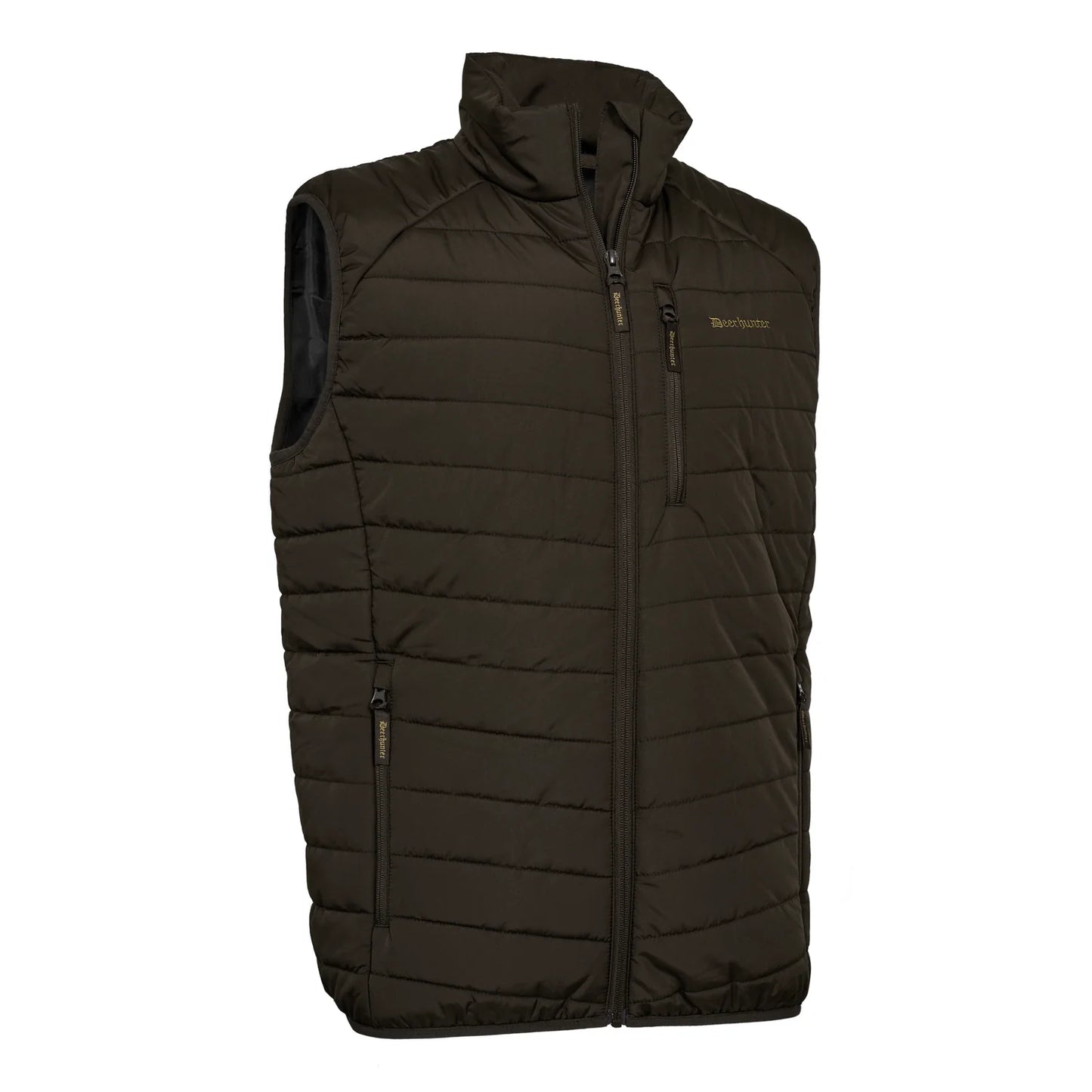Moor Fully Padded Västar - Brown Leaf - framifrån