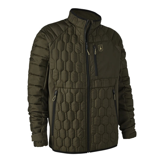 Mossdale Quiltjacka - Forest Green - framifrån