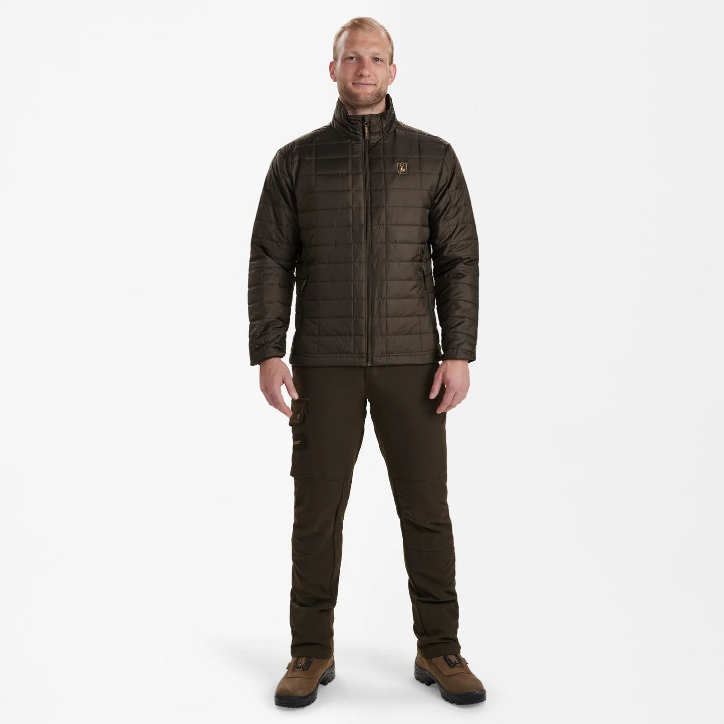 Muflon Packable Jacka - Wood - modell framifrån