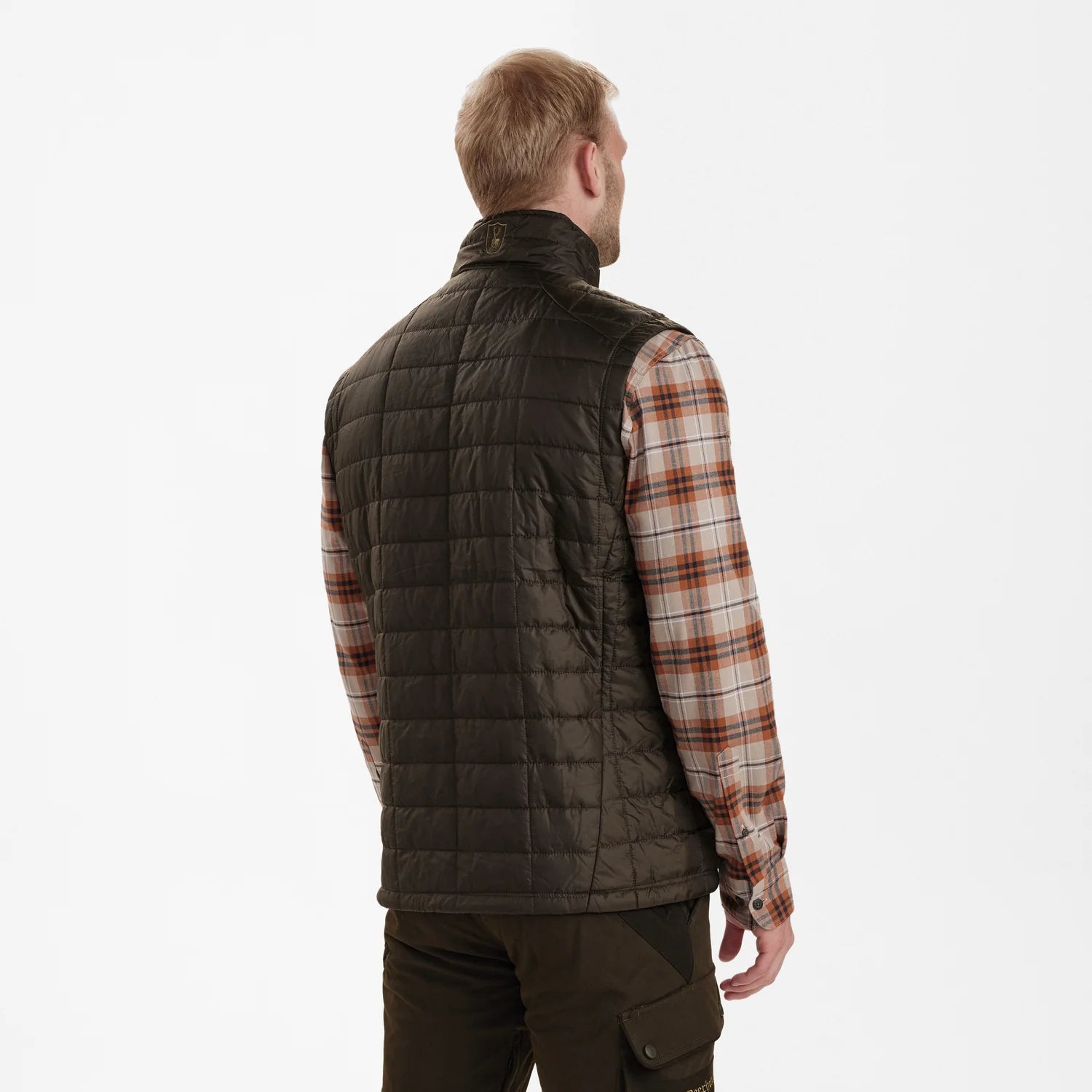Muflon Packable Väst - Wood - modell bakifrån