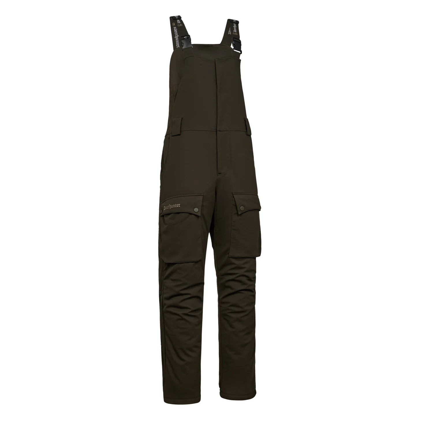 Muflon Pro Winter Hängselbyxor - Art Green - framifrån