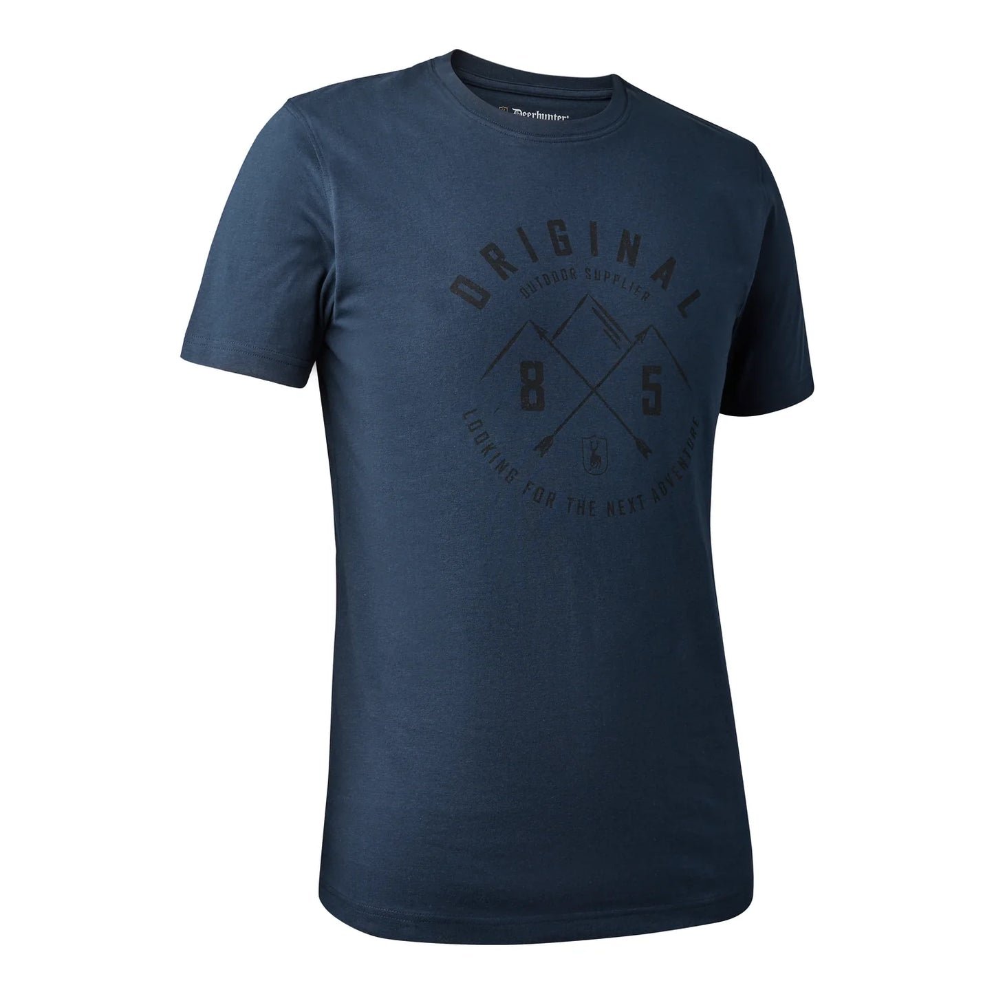 Nolan T-shirt - Dark Blue - framifrån