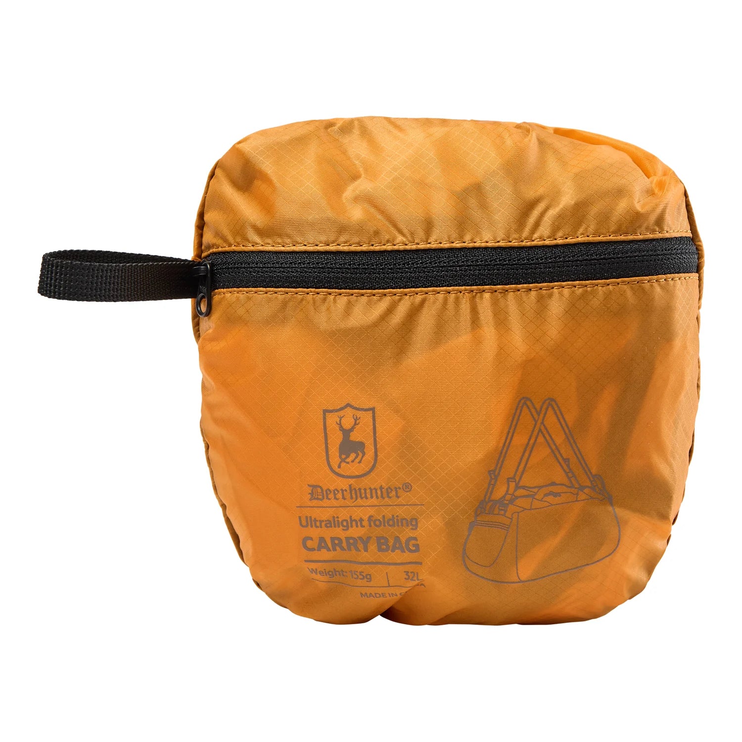 Packable Carry Bag 32L - Orange - framifrån
