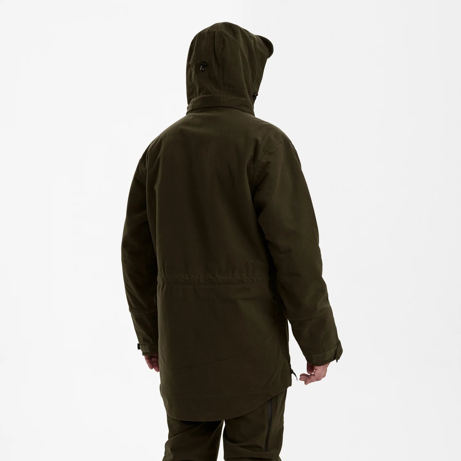 PRO Gamekeeper Anorak - Peat - modell bakifrån