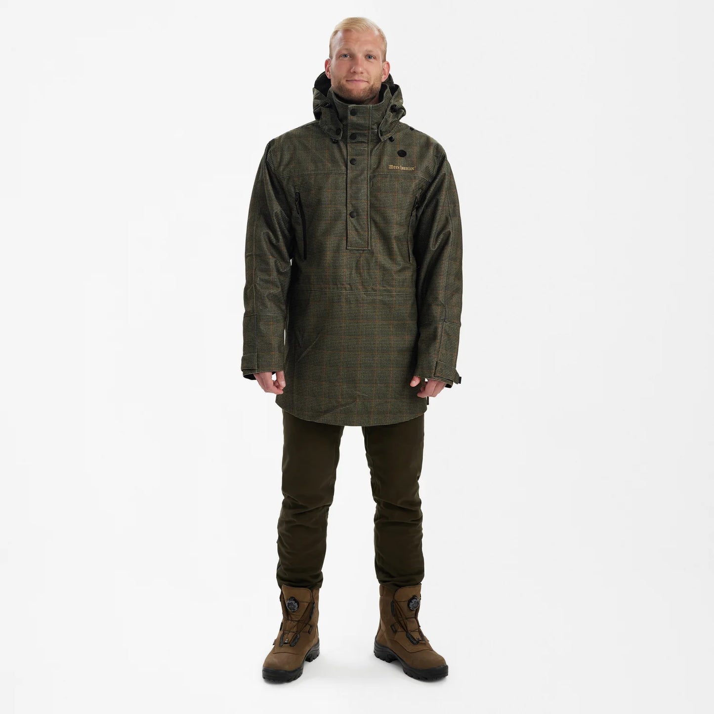 PRO Gamekeeper Anorak - Turf - modell framifrån