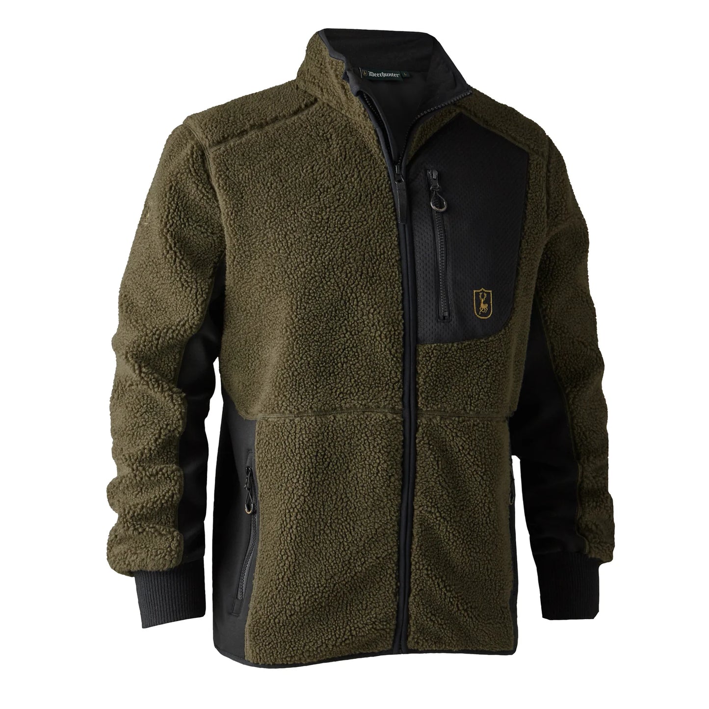 Rogaland Fiberpäls Jacka - Adventure Green - framifrån