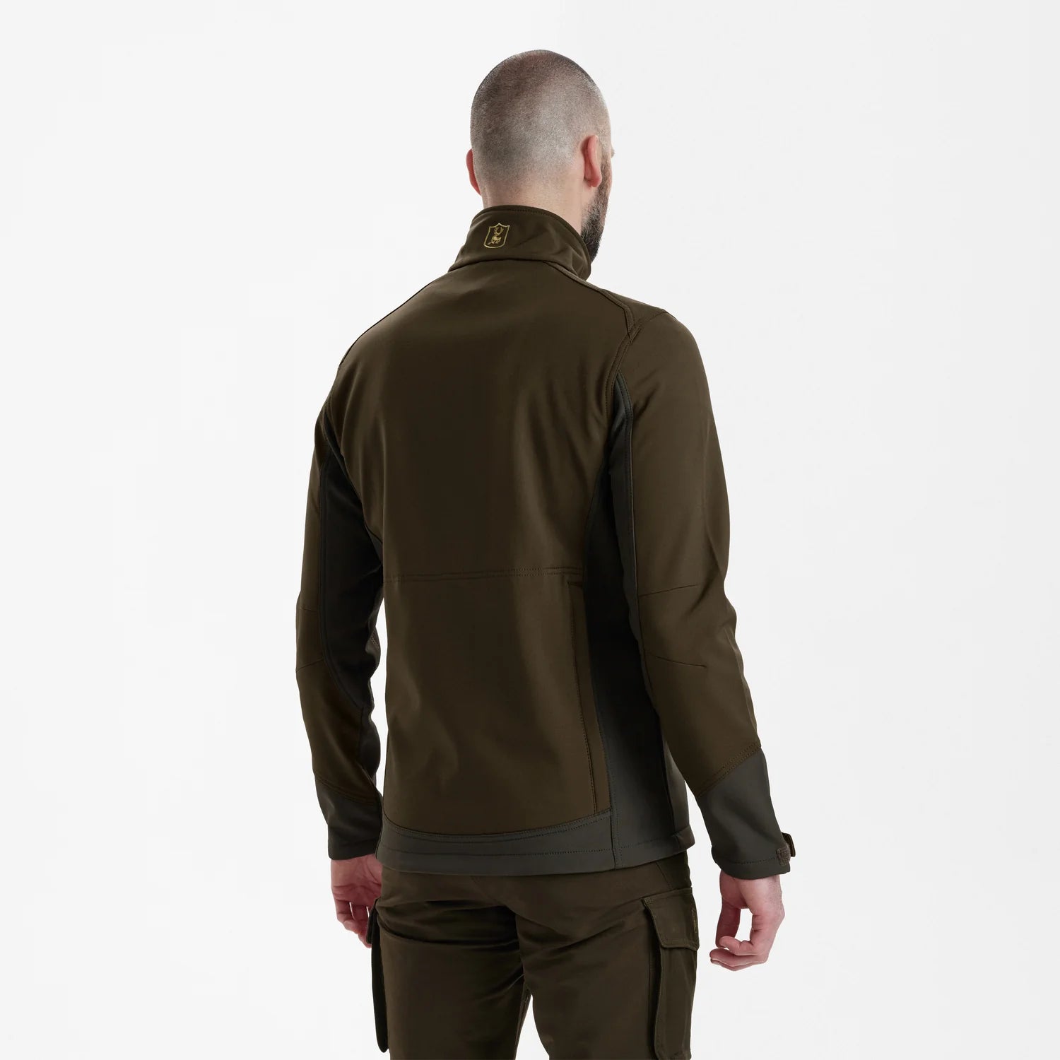Rogaland Softshell Jacka - Fallen Leaf - modell bakifrån