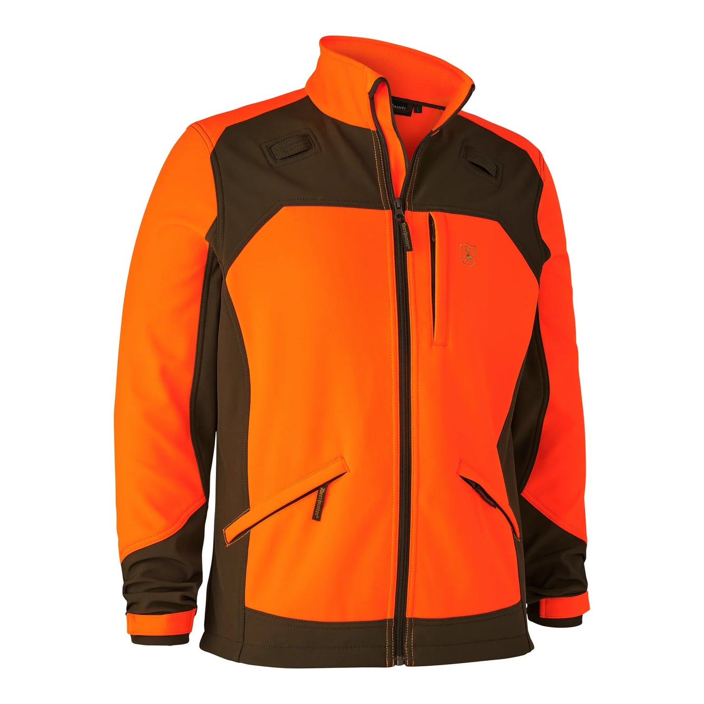 Rogaland Softshell Jacka - Orange - framifrån