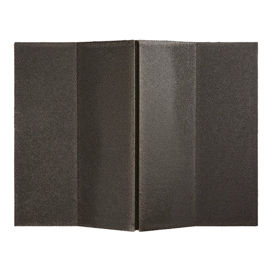 Sammenvikbar sittdyna - Art Green - bakifrån