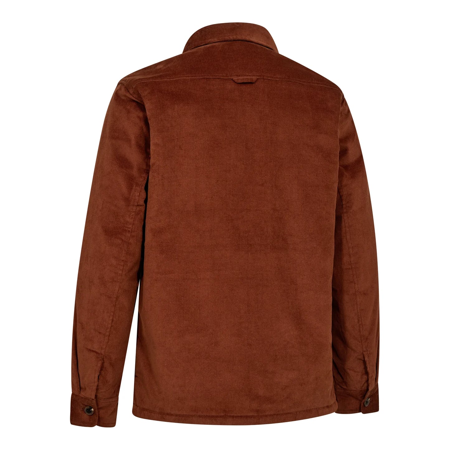 Sherpa-fodrad manchesterjacka - Rustleaf - bakifrån