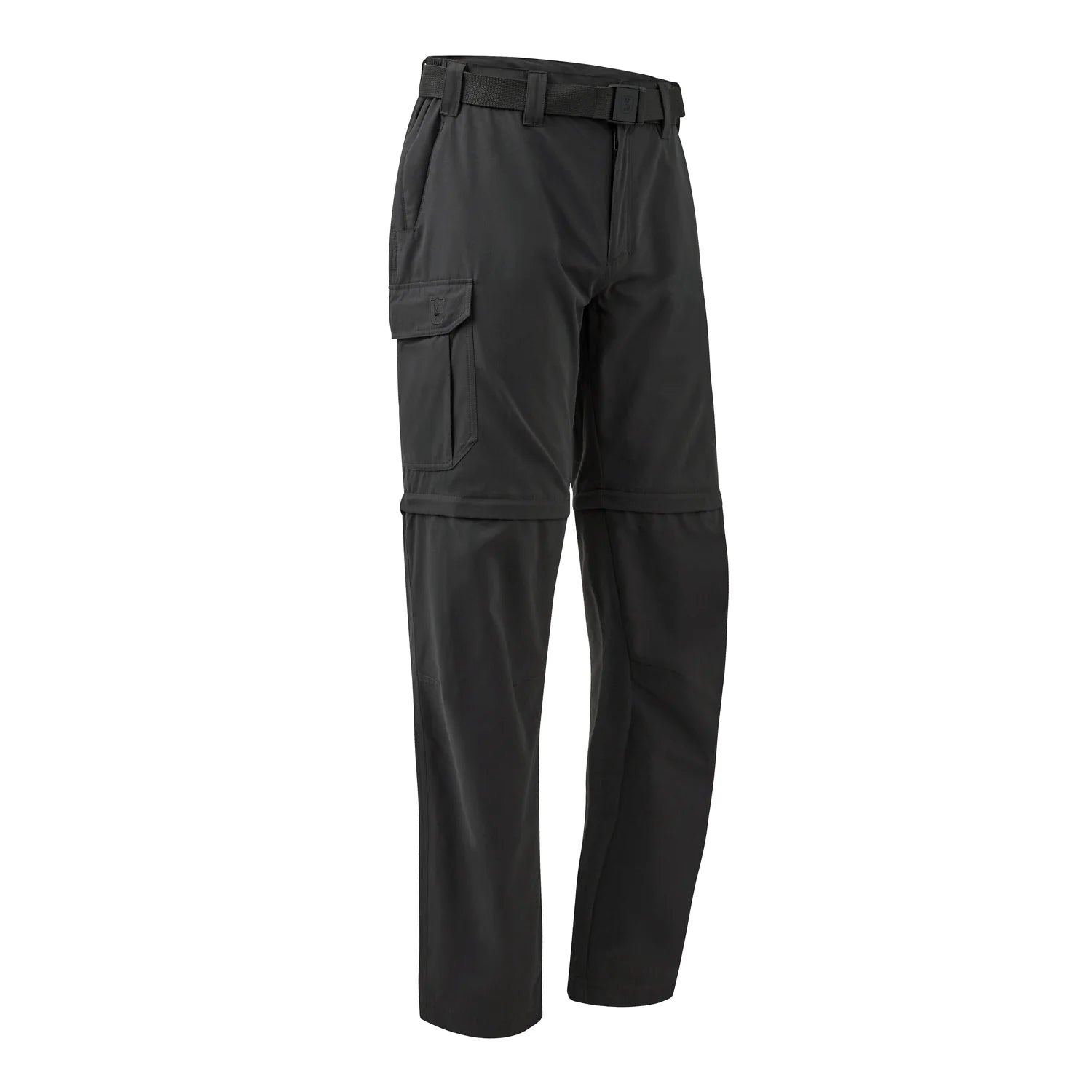 Slogen Zip-Off Byxor - Black Ink - framifrån