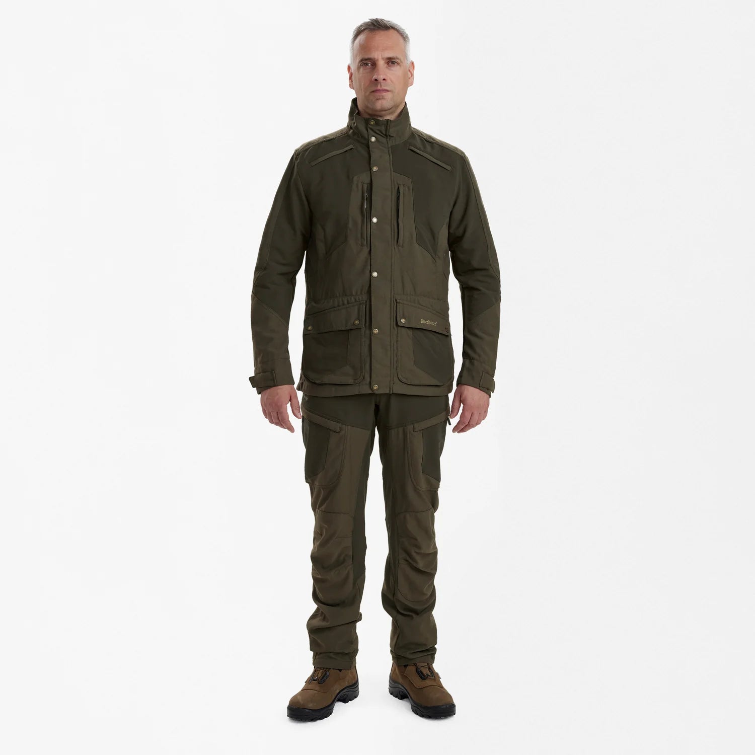 Strike Extreme Jacka - Palm Green - modell framifrån