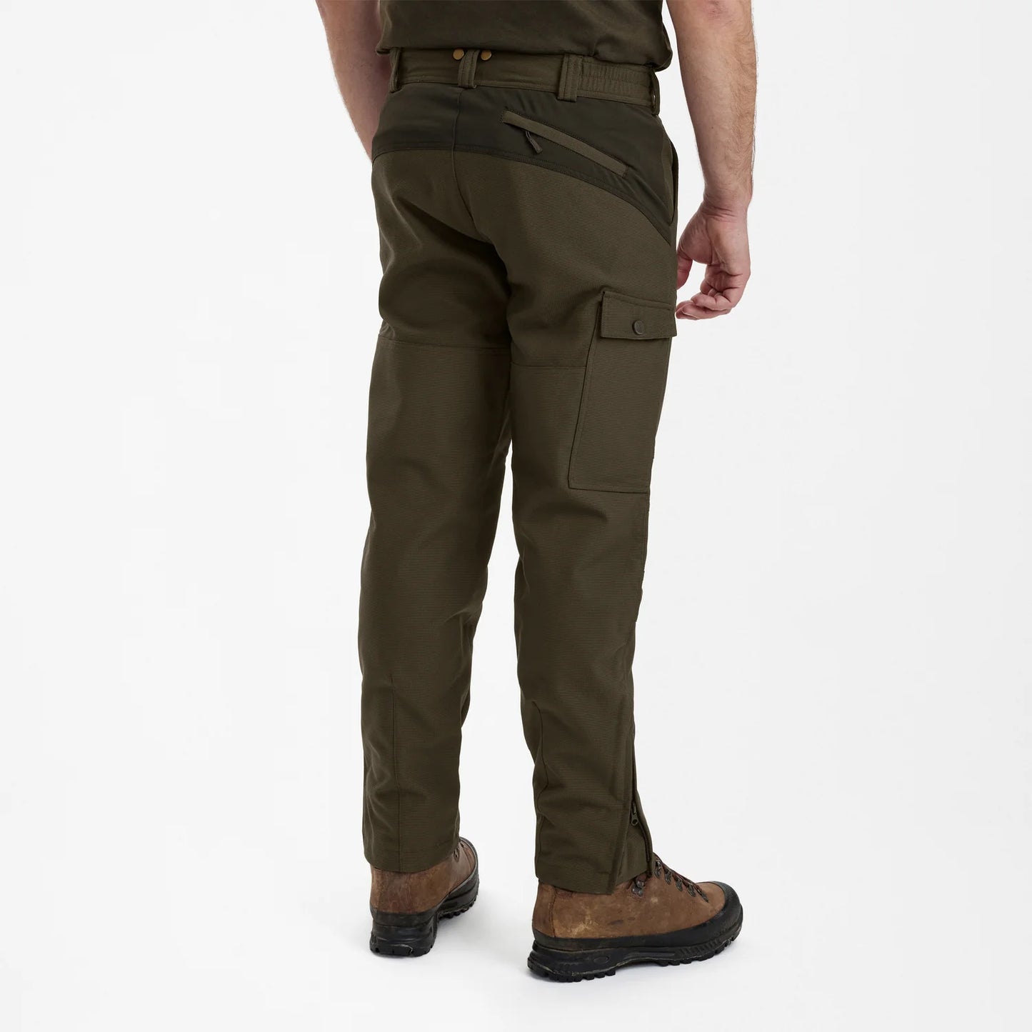 Strike Extreme stövelbyxor - Palm Green - modell bakifrån